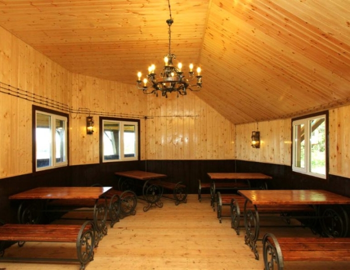 Беседки «Дом рыбака» и «Охотничий домик» - Отель «Orchestra Ока Спа Резорт»