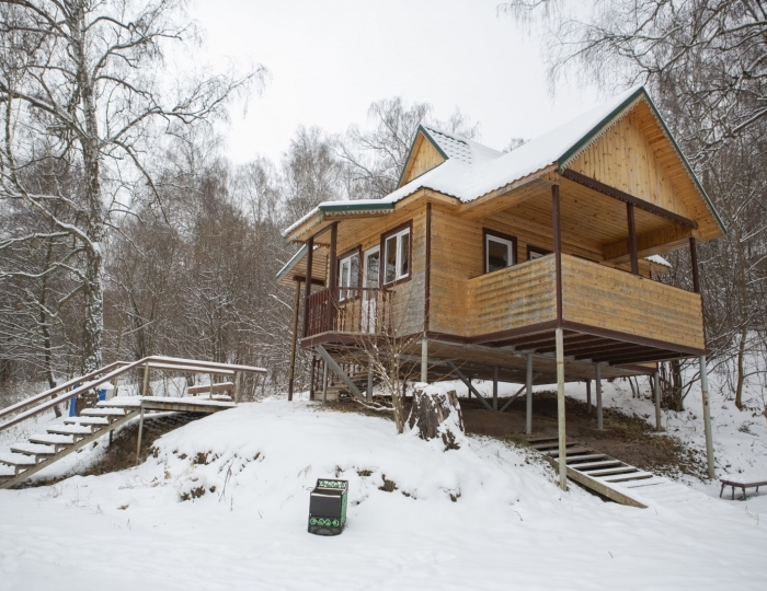 Беседки «Дом рыбака» и «Охотничий домик» - Отель «Orchestra Ока Спа Резорт»