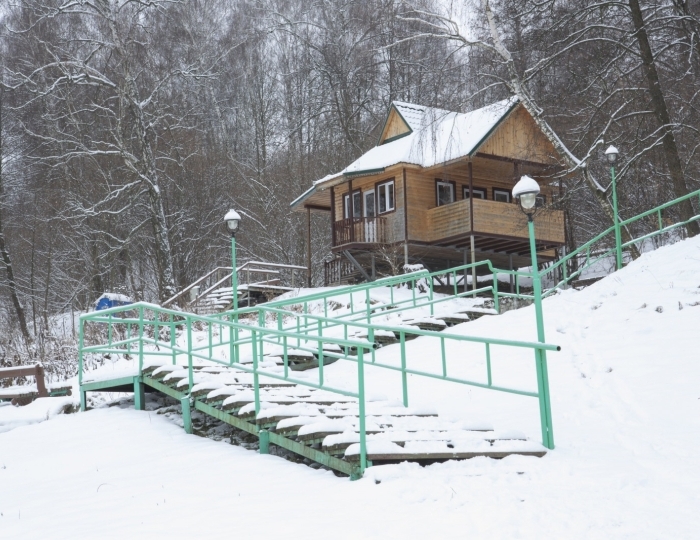 Беседки «Дом рыбака» и «Охотничий домик» - Отель «Orchestra Ока Спа Резорт»